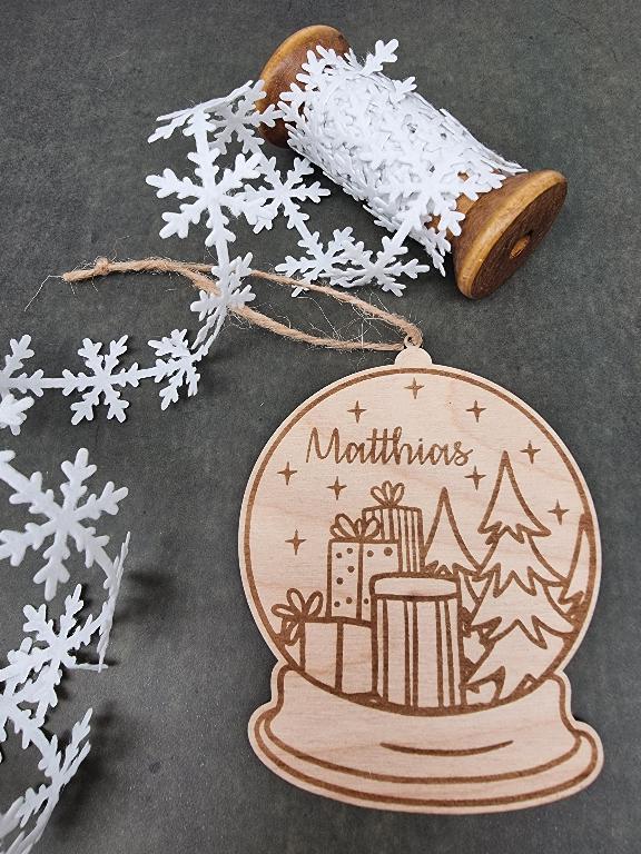 Anhänger Schneekugel