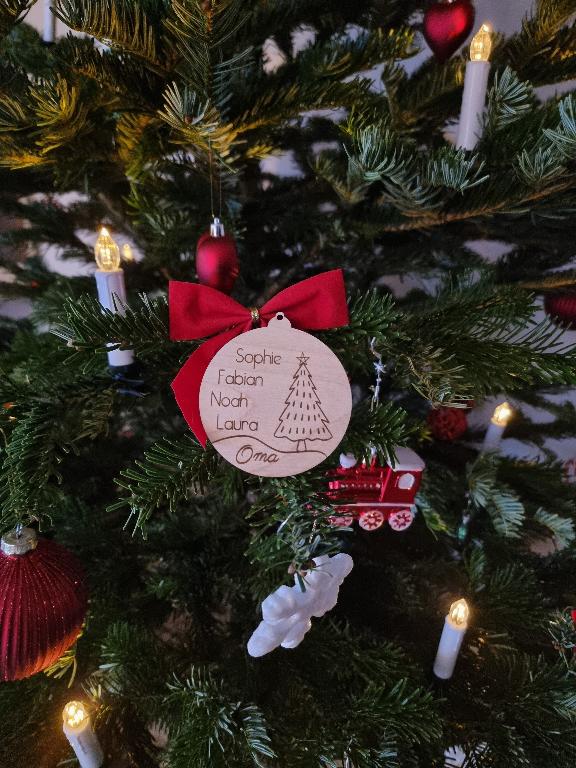 Anhänger Christbaumkugel Großeltern