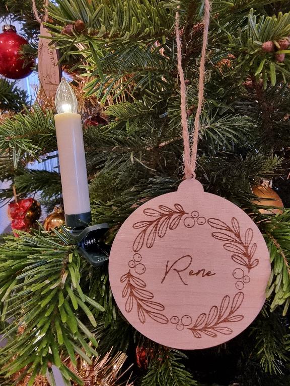 Anhänger Christbaumkugel