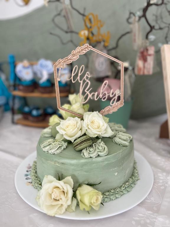 Cake Topper - hello Baby