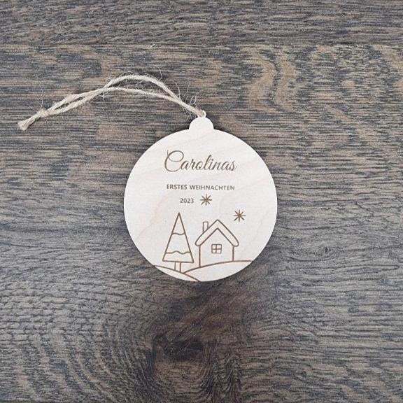 Anhänger 1st Christmas