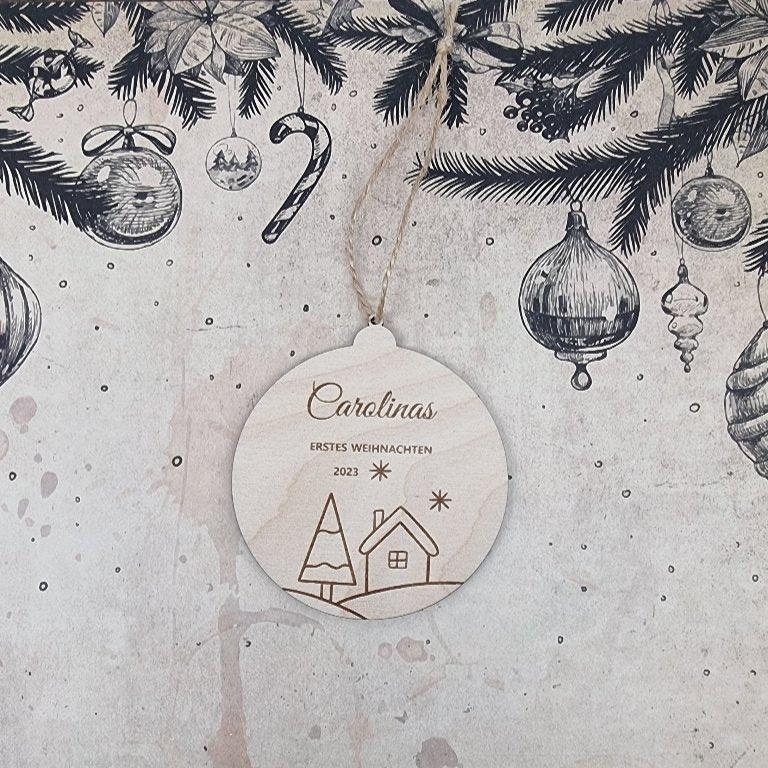 Anhänger 1st Christmas