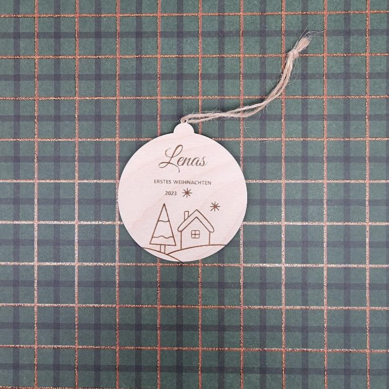 Anhänger 1st Christmas