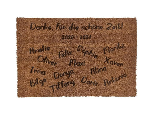 Fußmatte Abschied Kindergarten - Schule