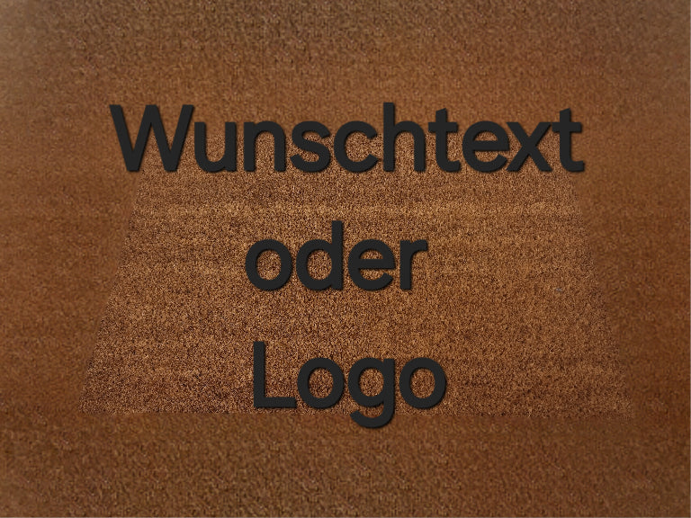 Fußmatte personalisiert