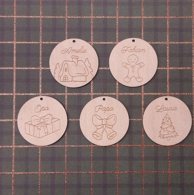 Geschenksanhänger Weihnachten