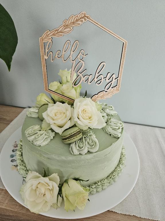 Cake Topper - hello Baby